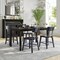 Flash Furniture Jackson Commercial Grade Rustic Black Industrial Wood Dining Chair, 4PK 4-XU-DG-W0236-BLK-GG - alternate 7